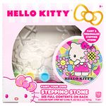 Sanrio Hello Kitty Paint Your Own Stepping Stone, Includes 7” Stepping Stone, 6 Paints & 1 Paintbrush, Cute Gifts for Kids Teens Girls Adults