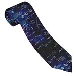 Math Mathematical Formula Blackboard Ties For Men Slim Silk Men'S Necktie 8 Cm/3.2 Inch For Wedding Party Business Graduation