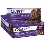 Quest Nutrition Bar - 60g x 12 (Double Chocolate Chunk)