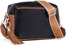 Roulens Triple Zip Small Crossbody 