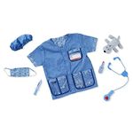 Melissa & Doug Kids Vet Costume Role Play Toys | Fancy Dress for Kids & Toddlers | Vet Costumes for Kids | Kids Dressing Up Clothes for Girls or Boys | Pretend Play Gifts Kids Age 3-6