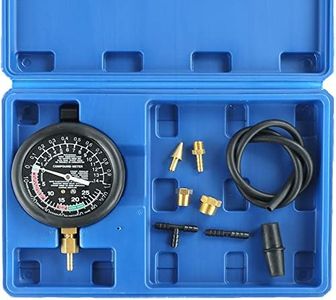 ATPEAM Vacuum and Fuel Pump Tester Gauge Kit, Fuel Pump Pressure & Vacuum, Carburetor Intake Manifold, & Vacuum Test