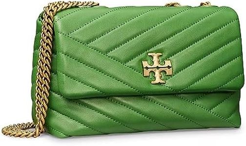 Tory Burch Women's Small Kira Chevron Convertible Shoulder Bag, Basil