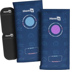 Homiu Car Dehumidifier Bags 2x1kg – Moisture Absorber Pack