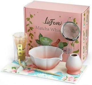 Birthday Gifts Matcha Whisk Set-Matcha Kit 7 Pcs, Dishwasher Safe Matcha Set Birthday Gifts for Matcha Lover, Ideal for Beginners