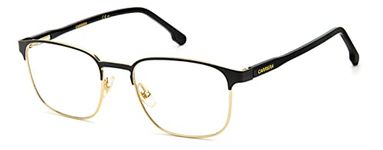 Carrera Men's 253 Prescription Eyewear Frames, Black Gold, 53mm, 19mm