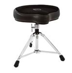 Roc n Soc Drum Stool Throne With Custom Base Black