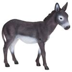 Bits and Pieces - Diego The Donkey Motion Sensor Statue - Weather Resistant, Hand-Painted Polyresin Sculpture - Garden Decoration