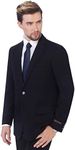 P&L Mens Suit Blazer Jacket Two But