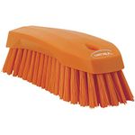 Vikan 38907 Brush,Scrub,Stiff,8",PP/PBT,Orange