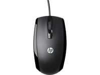 HP X500 USB Wired Optical Mouse for PC/Mac/Laptop - Black (E5E76AA)