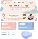 50 Ovulation Test Strips and 20 Pregnancy Test Strips Combo Kit, Sensitive Fertility Predictor Kit, Individually Wrapped, 5mm Wider, Over 99% Accurate, with 70 Free Urine Collection Cups(50LH+20HCG)