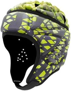 Perfeclan Casco da Rugby Casco da Rugby Comodo da Indossare Casco da Football Leggero Imbottito e Morbido per Lanciatore Calcio Flag Football, Stile a