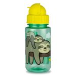 TUM TUM Flip Kids Water Bottle, 400ml, Stanley Sloth