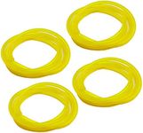 HOODELL 4 Sizes Premium Petrol Fuel Line, 4 Feet Long Hose for Poulan, Craftman, Chainsaw, String Trimmer and Blower