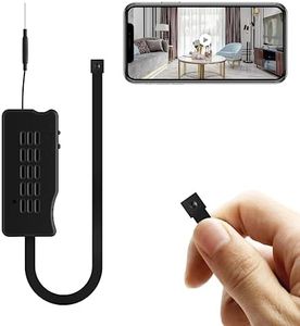 GooSpy Spy Camera Module Wireless Hidden Camera WiFi Mini Cam HD 1080P DIY Tiny Cams Small Nanny Cameras Home Security Live Streaming Through Android/iOS App Motion Detection Alerts