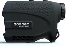 Gogogo Sport Vpro Laser Rangefinder for Hunting 1200 Yards Range Finder for Hunter with Horizontal Distance, Scan (GS24 Black)