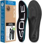 SOLE Active Thick Insoles with Met Pad, Mens Size 7 / Womens Size 9