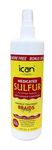 ican London Medicated Sulfur Braid Spray/Anti-dandruff Itch relief formula 500ml