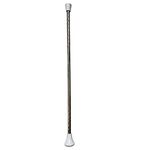 Dasiyoki Twirling Baton Spinning Dance Baton Metal Gymnastics Parade Stick for Child in Majorette (White, 1 Pack)