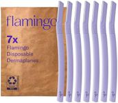 Flamingo Dermaplane Razors, 7 Single Blade Disposable Dermaplane Razors for Women