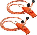 admecoo Emergency Whistles (2 Pack)