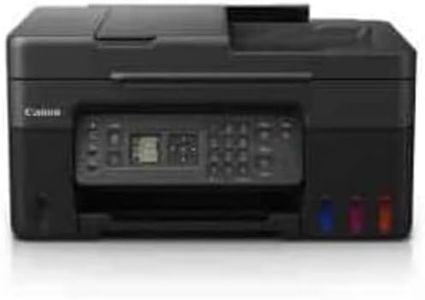Canon PIXMA G4570 Wireless Colour All-in-one Refillable MegaTank Inkjet Printer - A4 Print, Copy, Scan, Fax - Wi-Fi, Cloud Connectivity - 100-Sheet Capacity, ADF - Mac, Windows, Chrome Compatible