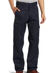 Dickies mens Relaxed Fit Straight Leg Cargo Work Casual Pants, Dark Navy, 34W x 32L US