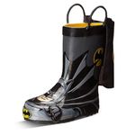 Western Chief Batman Everlasting Rain Boot (Infant/Toddler/Little Kid),Black,12 M US Little Kid