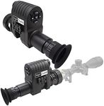 Night Vision Scope Camera Hunting Rear Sight HD 1080P Portable 4X Digital Zoom - Add On Attachment for a Clear View in the Dark