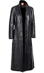 Sheepskin, Women's Long coat Black 
