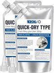 LYROVO Quick-Dry Crack Filling Sealant 500g, Modified Silane Waterproof Concrete Crack Repair Glue for Walls, Roofs, Driveways, Tile & Expansion Joints