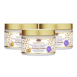 African Pride Moisture Miracle Shea Butter & Flaxseed Oil Curling Cream - Shapes, Hydrates & Adds Shine to Natural Coils & Curls, Moisturizes & Defines, 12 oz (3 Pack)