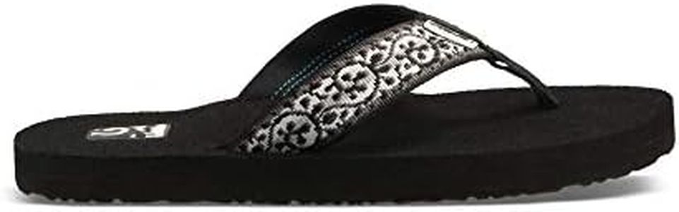 Teva Women’s Mush II Flip-Flop, Companera Black, US 6