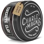 Charlemagne Concrete Clay - Matte Hair Clay Pomade For Men - Hair Wax For Men Strong Hold - Developed By Barbers - Made In Germany 100 ml Hair Pomade Men - Hair Styling Wax Men - Matt Hair Wax Men