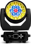 SHEHDS Moving Head Light LED 19x15W