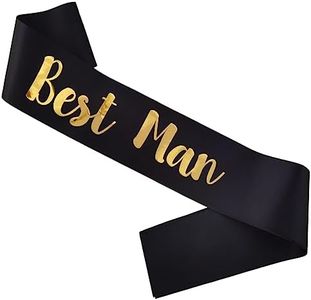 MUMUNN Best Man Sash, Funny Bachelorette Sashes for Bachelor Party Accessories for Best Man, Groomsmen Team Groom