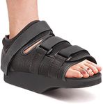 Post Op Recovery Shoe Adjustable Medical Walking Shoe Forefoot Off-Loading Healing Shoe for Post Surgery or Operation Support, Broken Foot, Bunions Broken Big Toe Surgery Forefoot Splint (XL)