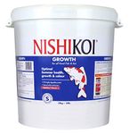 Nishikoi Growth Complete Food for Koi and Pond Fish - Small Pellets - 10kg