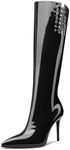 HDEUOLM Womens Stiletto High Heel P