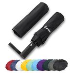 GAOYAING Windproof Travel Compact Umbrella Automatic Umbrellas for Rain Compact Folding Umbrella Portable Windproof Umbrellas for Men Women Teenage With Case