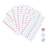 SUPERFINDINGS 20 Sheeet Doctor Nurse Planner Sticker Planner Crafting Paper Stickers Cute Aesthetic Sticker Medical Paper Stickers for Calendar Waterproof Laptop