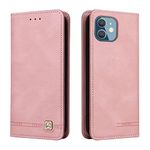 FEPULI Wallet Case for iPhone 11 6.1 inch Stand PU Flip Folio Cover Book Full Protection Phone Case Wallet for iPhone 11, iPhone 11 Flip Case Credit Card Slot [Shockproof TPU Interior Case], Pink