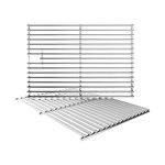 KIKIBRO 17 Inch Grill Cooking Grates Replacement for Home Depot Nexgrill 720-0830H, 720-0830D, 720-0783E, 720-0783C, Heavy Duty Stainless Steel Grids, Set of 2