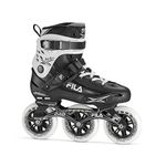 FILA Houdini Pro 110MM 3 Wheel Inline Skates for Men and Women – High-Performance Fitness Skates with Anatomical Padding, 3 x 110mm Wheels, and ABEC 9 Bearings (Men 9.5 / Women 10.5