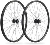 Cycling Wheelset Boost 27.5" 29" inch Quick Release Disc Brake Mountain Bike Wheels,Front M15*110mm Rear M12*148mm Aluminum Alloy Rim Black Bike Wheel 32 Holes for XD/MS/HG Freehub