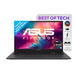 ASUS Vivobook S15 OLED 2022, Thin and Light Laptop, 15.6" 39.62 cm FHD OLED, Intel Core Evo i5-12500H 12th Gen,(16GB RAM /512GB SSD/Iris Xe Graphics/Windows 11/Office 2021/Black/1.8 kg) K3502ZA-L502WS