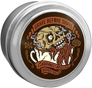 Grave Before Shave 4 oz Caramel Mocha Blend Beard Balm (Caramel Mocha Coffee scent)