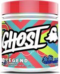 Ghost Legend V3 Pre-Workout | Caffeine, L-Citrulline, & Beta Alanine Blend for Pump, Energy, & Focus | Sugar-Free Pre-Workout | 30 Servings, 400G (Blue Raspberry)