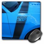 3dRose LLC 8 X 0.25 Inches Mouse Pad, Great Boss 302 Mustang at Car Show in Florida (mp_62430_1)